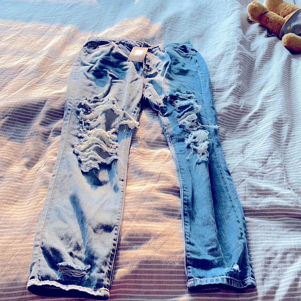 NWT Fashion Nova Boyfriend Jeans